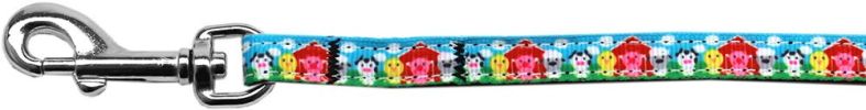 Barnyard Buddies Nylon Ribbon Pet Leash 3/8 inch wide 4Ft Lsh