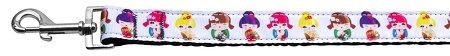 Crazy for Kimonos Nylon Ribbon Pet Leash 1 wide 6ft