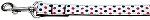 Patriotic Polka Dots Nylon Dog Leash 4 Foot
