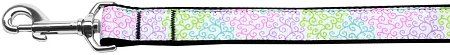 Summer Swirls Nylon Dog Leash 4 Foot