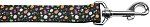 Halloween Confetti Nylon Dog Leash 4 Foot