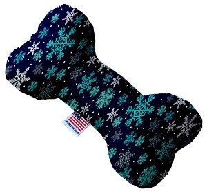 Snowflake Blues 10 Inch Bone Dog Toy