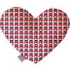 Republican 6 inch Heart Dog Toy