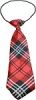 Big Dog Neck Tie Plaid Red
