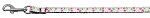 Cherries Nylon Collar White 3/8 wide 6Ft Lsh