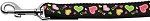 Neon Love Nylon Dog Leash 5/8 inch wide 4ft Long