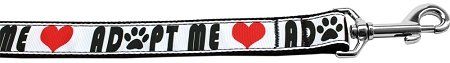 Adopt Me Nylon Dog Leash 5/8 inch wide 6ft Long