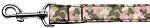 Camo Butterflies Nylon Dog Leash 5/8 inch wide 4ft Long