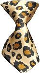 Dog Neck Tie Leopard