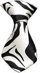 Dog Neck Tie Zebra