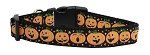 Pumpkins Nylon Dog Collar Medium Narrow