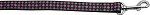 Pink and Blue Plaid Nylon Dog Leash 3/8 inch wide 4ft Long
