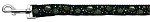 Cupcakes Nylon Ribbon Leash Black 1 inch wide 4ft Long