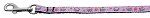 Cupcakes Nylon Ribbon Leash Purple 3/8 inch wide 4ft Long