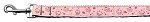 Cupcakes Nylon Ribbon Leash Light Pink 1 inch wide 4ft Long