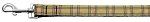 Plaid Nylon Collar Khaki 1 wide 4ft Lsh