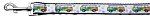 Peace Bus Nylon Dog Leash 3/8 inch wide 4ft Long