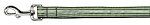 Preppy Stripes Nylon Ribbon Collars Green/White 1 wide 6ft Lsh