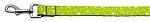 Retro Nylon Ribbon Collar Lime Green 1 wide 4ft Lsh