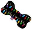 Digital Christmas Lights 6 Inch Bone Dog Toy