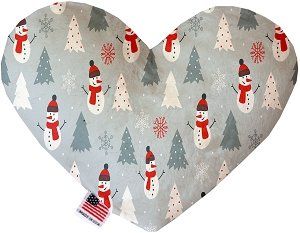 Look at Frosty Go 8 Inch Heart Dog Toy