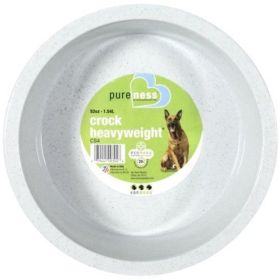 Van Ness Crock Heavyweight Dish (Option: Large  8.5" Diameter (52 oz))