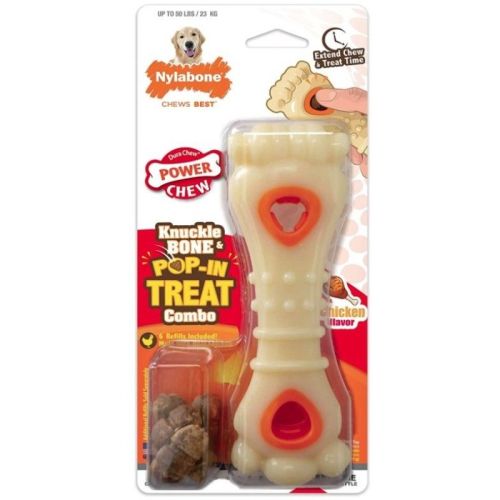 Nylabone Power Chew Knuckle Bone and Pop